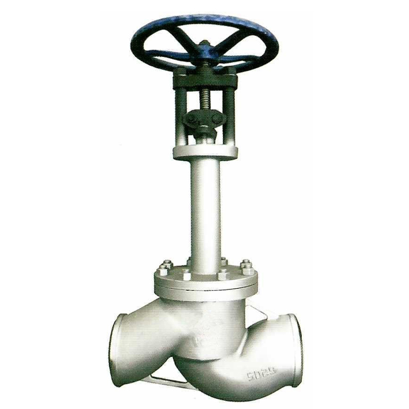 Butt welding connection bellows globe valve